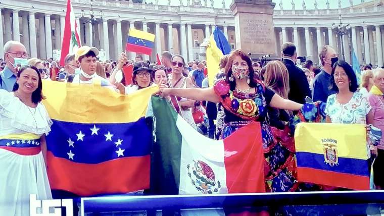 Venezolanos en Roma festejan 15 años de su comunidad católica