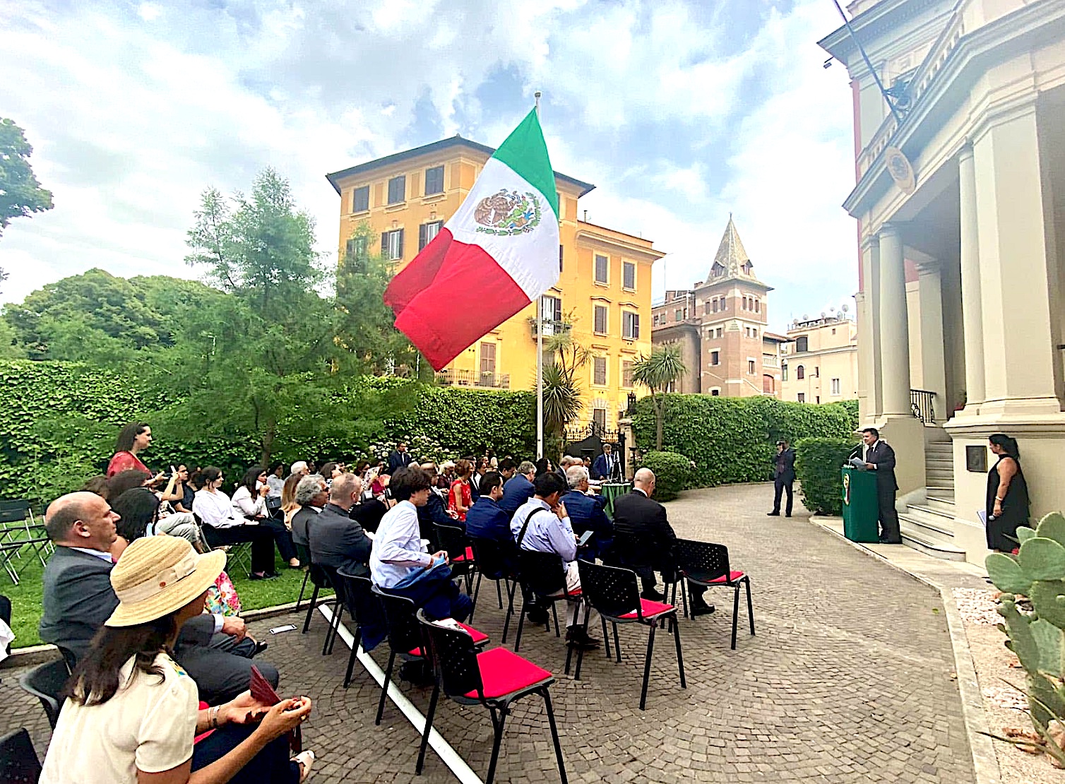La Embajada de México en Italia festeja los 100 años de su actual sede