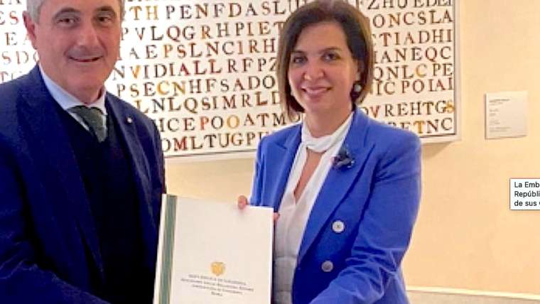 La nueva embajadora colombiana designada en Italia promete: “Trabajaré por la inclusión”