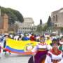 Carnaval Latinoamericano 2025 en Roma en “Via del Fori Imperiali”: emoción, música y colores